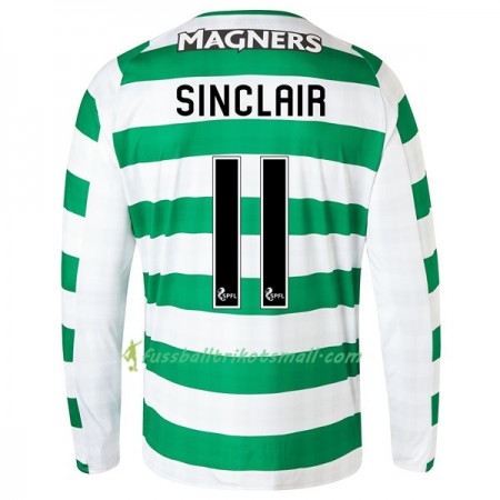 Günstige Fußballtrikots Celtic Glasgow Sinclair 11 2018-2019 Langarm Heimtrikot kaufen